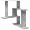 vidaXL Falpolc Betonsz&uuml;rke 67 x 67 x 87 cm Szerelt Fa
