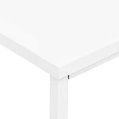 vidaXL fehér acél ipari stílusú íróasztal fiókokkal 105 x 52 x 75 cm