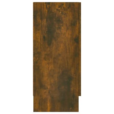 vidaXL füstös tölgy színű szerelt fa tálalószekrény 120 x 30,5 x 70 cm