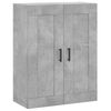 vidaXL betonsz&uuml;rke szerelt fa fali szekr&eacute;ny 69,5 x 34 x 90 cm