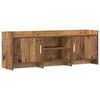 vidaXL TV szekr&eacute;ny 130 x 33 x 47 cm Antik Fa Szerelt Fa
