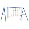 vidaXL K&uuml;lt&eacute;ri Hinta Szett Soksz&iacute;nű 330 x 185 x 185 cm Ac&eacute;l &eacute;s PE