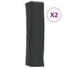 vidaXL 2 db 420D oxford-sz&ouml;vet fűtők&eacute;sz&uuml;l&eacute;k huzat 58x58x228 cm