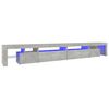 vidaXL betonsz&uuml;rke TV-szekr&eacute;ny LED-l&aacute;mp&aacute;kkal 290x36,5x40 cm