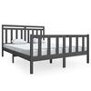 vidaXL sz&uuml;rke t&ouml;m&ouml;r fa &aacute;gykeret 150x200 cm (King Size)