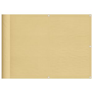 vidaXL homoksz&iacute;nű 100% oxford poli&eacute;szter erk&eacute;lyparav&aacute;n 75 x 700 cm