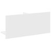 vidaXL feh&eacute;r szerelt fa faliszekr&eacute;ny 70 x 16,5 x 30 cm