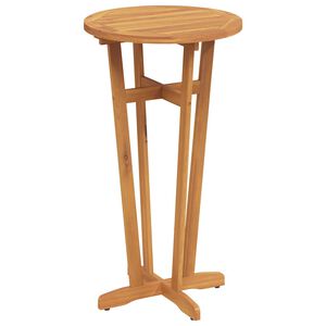 vidaXL tömör akácfa kerti bárasztal Ø60 x 105 cm