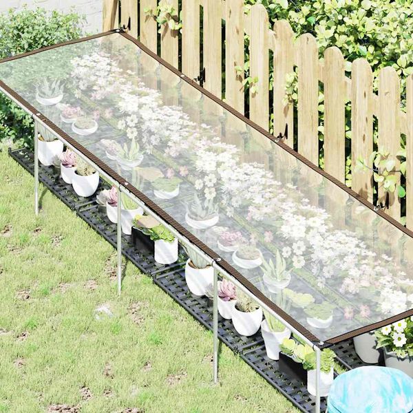 vidaXL n&ouml;v&eacute;nytakar&oacute; f&uuml;lekkel 1x4 m polietil&eacute;n