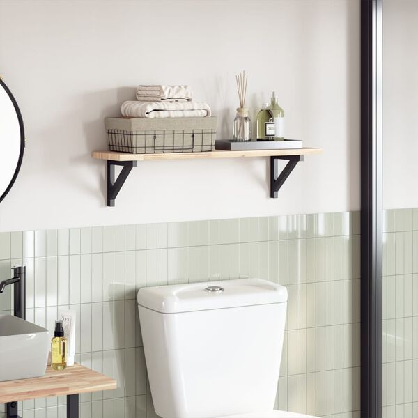 vidaXL t&ouml;m&ouml;r ak&aacute;cfa t&eacute;glalap alak&uacute; asztallap 100 x 20 x 2 cm