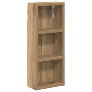 vidaXL F&uuml;rdőszobai faliszekr&eacute;ny Műv&eacute;szi t&ouml;lgy 20 x 10 x 50 cm
