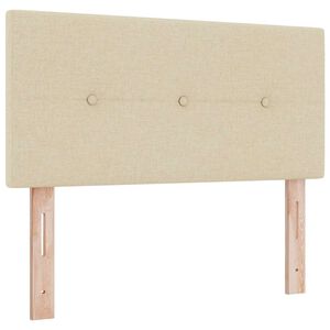 vidaXL Magass&aacute;g&aacute;ll&iacute;that&oacute; &aacute;gyfej fejt&aacute;ml&aacute;val Kr&eacute;m 80 cm sz&ouml;vet