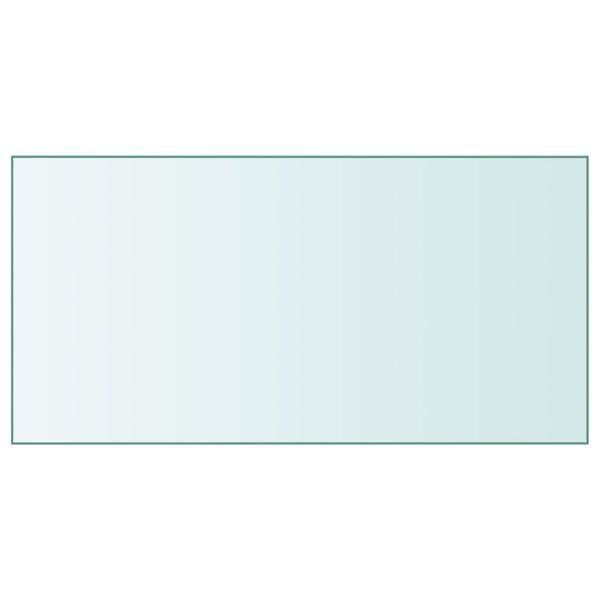 vidaXL &aacute;tl&aacute;tsz&oacute; edzett &uuml;veg asztallap 50 x 100 cm