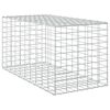 vidaXL Gabion 3,5 mm dr&oacute;ttal &eacute;s 5x10 cm-es h&aacute;l&oacute;val 50x100x50 cm