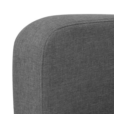 vidaXL sötétszürke 2 személyes kanapé 135 x 65 x 76 cm