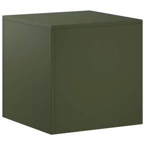 vidaXL N&ouml;v&eacute;ny&aacute;llv&aacute;ny Olajz&ouml;ld 40 x 40 x 40 cm Időj&aacute;r&aacute;s&aacute;ll&oacute; Ac&eacute;l