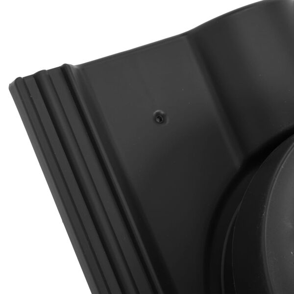 vidaXL fekete napelemk&aacute;bel-&aacute;tvivő Frankfurt tetőcser&eacute;phez