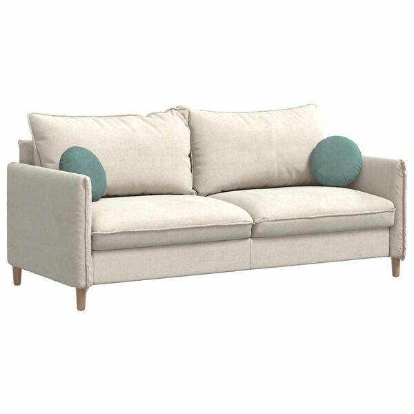 vidaXL Ülőpárnák 2 pcs Tengeri Zöld Ø 40 x 13 cm Bársony