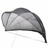 vidaXL Medence kupola Fekete 472 x 460 x 229 cm