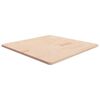 vidaXL kezeletlen t&ouml;m&ouml;r t&ouml;lgyfa n&eacute;gyzet asztallap 90x90x2,5 cm