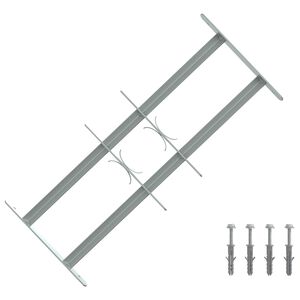 vidaXL Ablakokhoz val&oacute; biztons&aacute;gi r&aacute;cs 2 keresztgerend&aacute;val 3 pcs