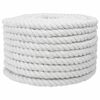 vidaXL Pamut K&ouml;t&eacute;l 20 mm 25 m Feh&eacute;r 100% Pamut