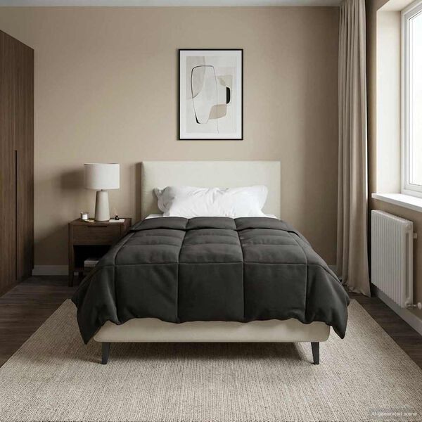 vidaXL Teljes &eacute;ves takar&oacute; S&ouml;v&eacute;nyes Antracit 140 x 220 cm Mikrosz&aacute;l