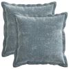 vidaXL P&aacute;rna huzat 2 db HOUTEN Vil&aacute;gosk&eacute;k 45 x 45 cm Chenille Sz&ouml;vet
