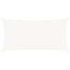 vidaXL fehér HDPE napvitorla 160 g/m² 4 x 7 m