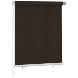 vidaXL barna k&uuml;lt&eacute;ri s&ouml;t&eacute;t&iacute;tő rol&oacute; 120 x 140 cm