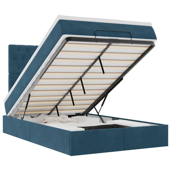 vidaXL Ottom&aacute;n &aacute;gykeret matracokkal s&ouml;t&eacute;tk&eacute;k 120x200cm b&aacute;rsony