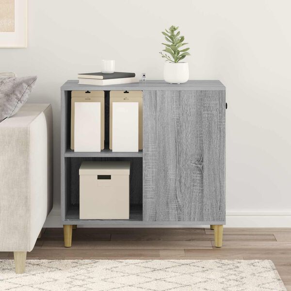 vidaXL Macska H&aacute;z Sz&uuml;rke Sonoma 72 x 42,5 x 70 cm Faanyag