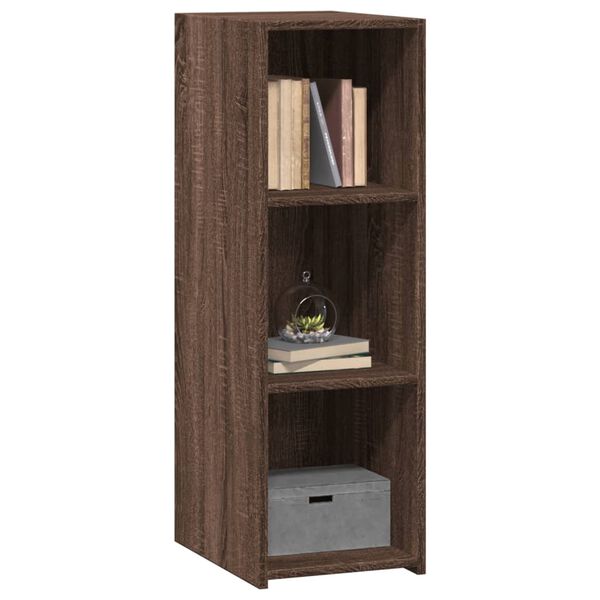 vidaXL barna t&ouml;lgy sz&iacute;nű szerelt fa t&aacute;lal&oacute;szekr&eacute;ny 30 x 41 x 93 cm