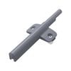 vidaXL L&aacute;gy z&aacute;r&oacute;d&aacute;s&uacute; leng&eacute;scsillap&iacute;t&oacute; 12 pcs Sz&uuml;rke 125 x 47 x 15 mm