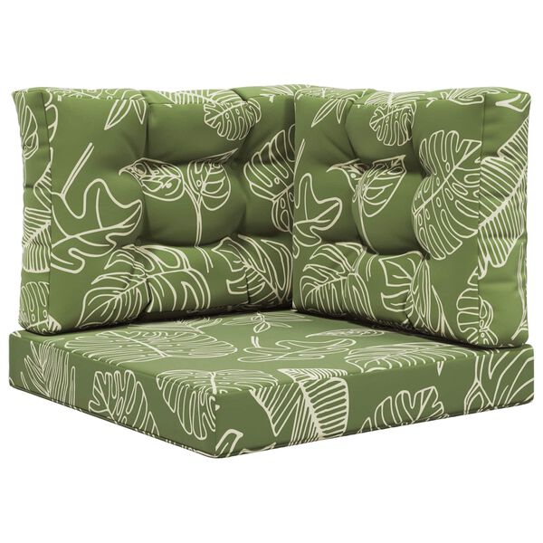 vidaXL K&uuml;lt&eacute;ri kanap&eacute; p&aacute;rna 3 pcs Lev&eacute;lminta Poli&eacute;szter