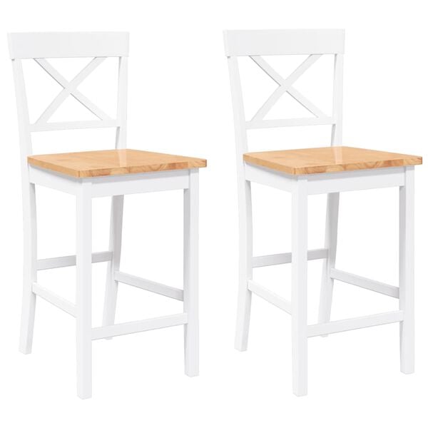 vidaXL 2 db feh&eacute;r t&ouml;m&ouml;rfa gumib&oacute;l b&aacute;rsz&eacute;kek