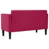 vidaXL bord&oacute; b&aacute;rsony loveseat kanap&eacute; 111 cm
