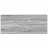 vidaXL szürke sonoma szerelt fa fali fürdőszobaszekrény 100x25x40 cm