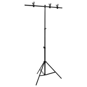 vidaXL fekete h&aacute;tt&eacute;r &aacute;llv&aacute;ny T-alak&uacute; 91x60x(70-200) cm