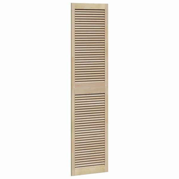 vidaXL Sz&eacute;fajt&oacute; 4 pcs Term&eacute;szetes 140.5 x 2 x 59.5 cm T&ouml;m&ouml;r fenyőfa