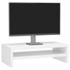 vidaXL magasfényű fehér szerelt fa monitorállvány 42 x 24 x 13 cm