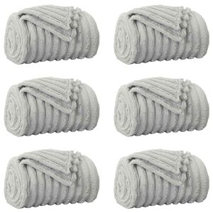 vidaXL Takar&oacute;k 6 db Sz&uuml;rke 150 x 130 cm 2.85 kg Gyapj&uacute;