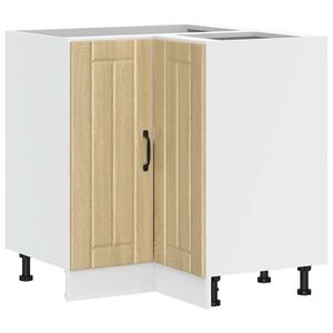 vidaXL Konyhai sarok als&oacute; szekr&eacute;ny Lucca sonoma t&ouml;lgy szerelt fa