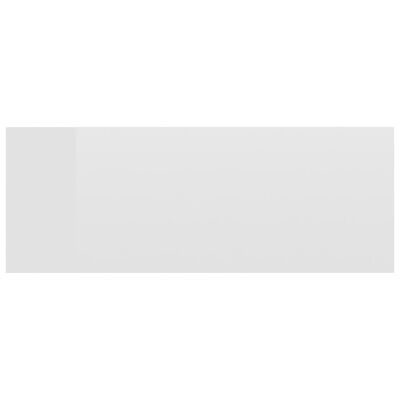 vidaXL magasfényű fehér forgácslap úszó éjjeliszekrény 40x30x15 cm