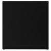 vidaXL 2 db fekete szerelt fa TV-szekr&eacute;ny 142,5 x 35 x 36,5 cm