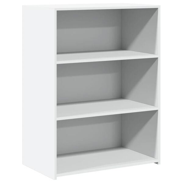 vidaXL feh&eacute;r szerelt fa t&aacute;lal&oacute;szekr&eacute;ny 70 x 41 x 93 cm