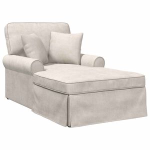 vidaXL Fotel Loungba Szokny&aacute;val Kr&eacute;msz&iacute;nű 157 x 91 x 91 cm ARES