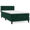 vidaXL s&ouml;t&eacute;tz&ouml;ld b&aacute;rsony rug&oacute;s &aacute;gy matraccal 90 x 200 cm