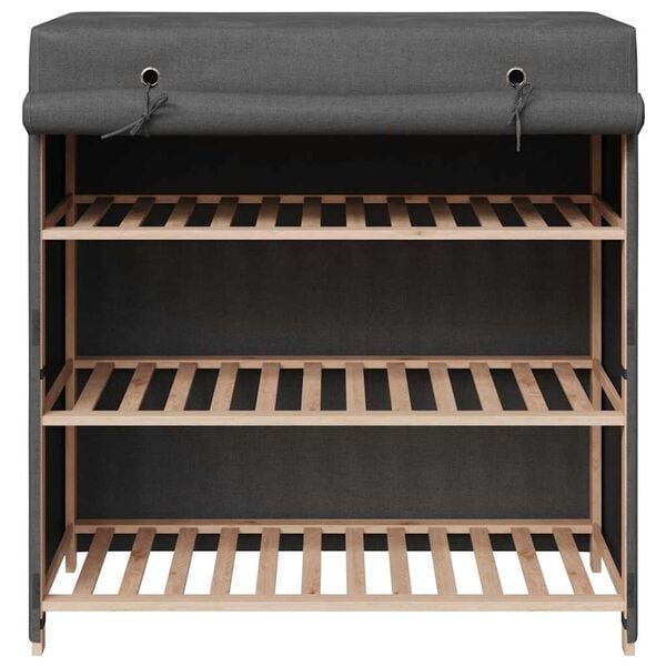 vidaXL sz&uuml;rke sz&ouml;vetbor&iacute;t&aacute;s&uacute; cipősszekr&eacute;ny 79 x 40 x 80 cm