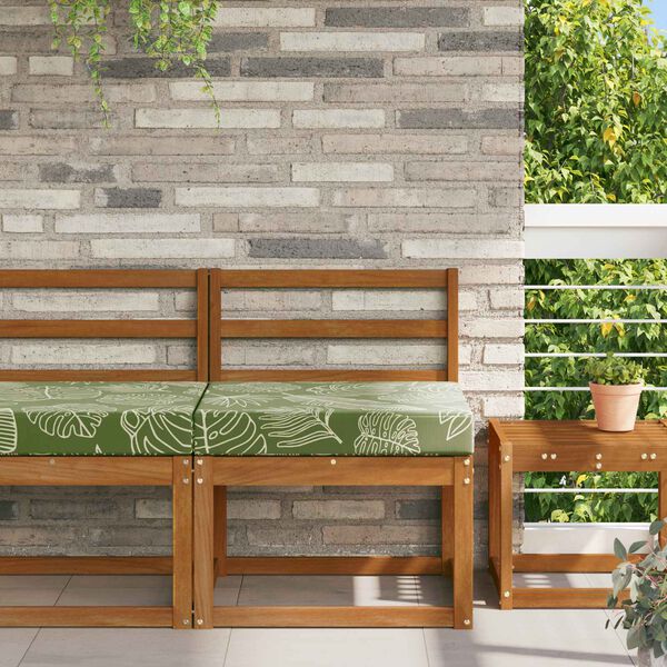 vidaXL K&uuml;lt&eacute;ri kanap&eacute; p&aacute;rna Lev&eacute;lminta 60 x 60 x 8 cm Poli&eacute;szter